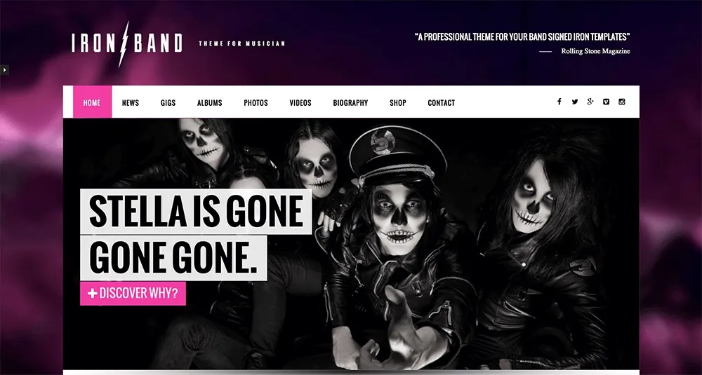 Site Internet d'Artiste