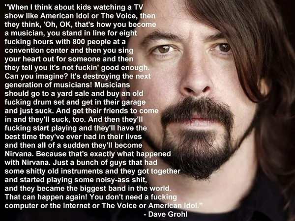 dave grohl the voice