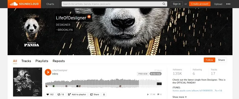 profil soundcloud