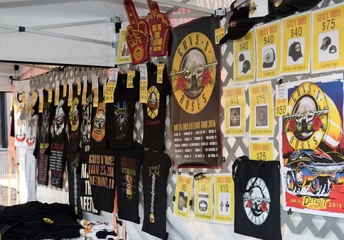 merch concert conseils