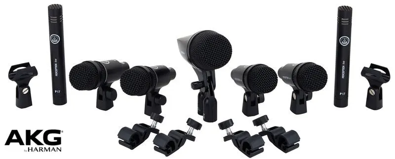 Ensemble-micros-batterie-AKG