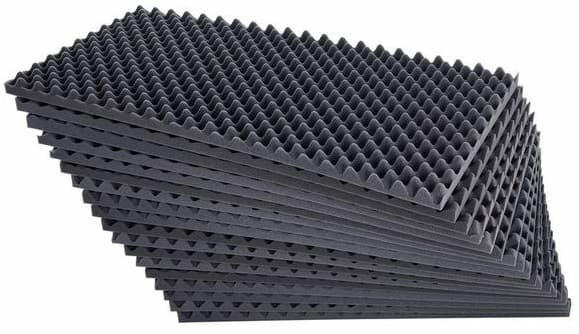 Lot De 8 Pièges à Basses En Mousse Acoustique - 12x12x25 Cm, Absorption Bruit, Pour Studio, Home Cinéma, Karaoké